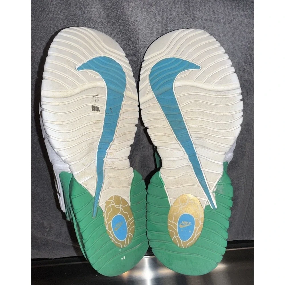 Nike Air Max Penny 1 FQ8349-324 Boys Size 5Y Basketball Stadium Green Sneakers